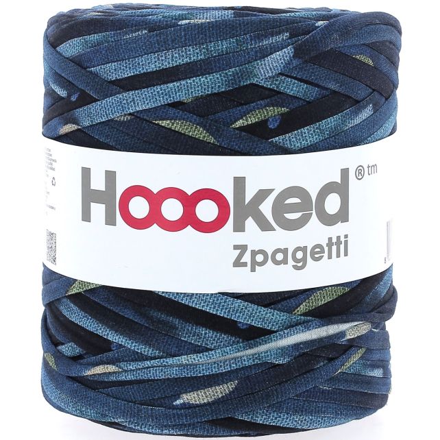 Zpagetti Cotton Yarn Blue Painting