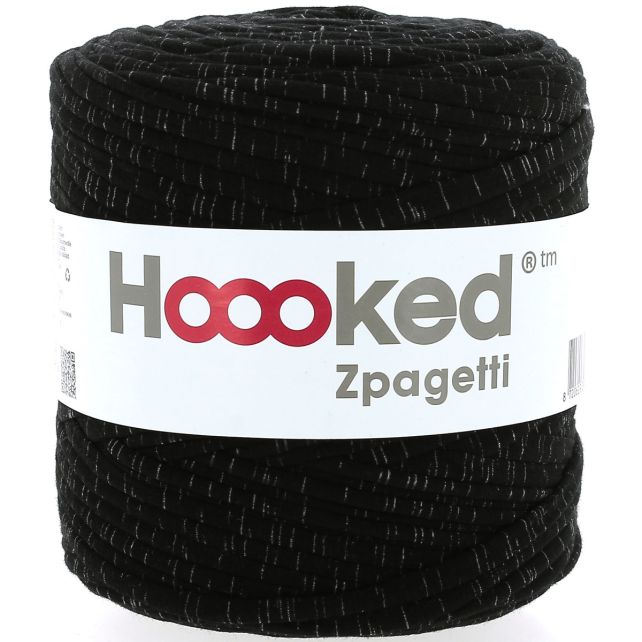 Zpagetti Cotton Yarn Dimensional Black
