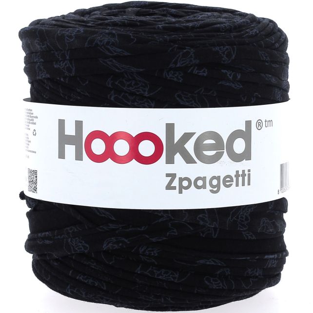 Zpagetti Cotton Yarn Blue Flowers