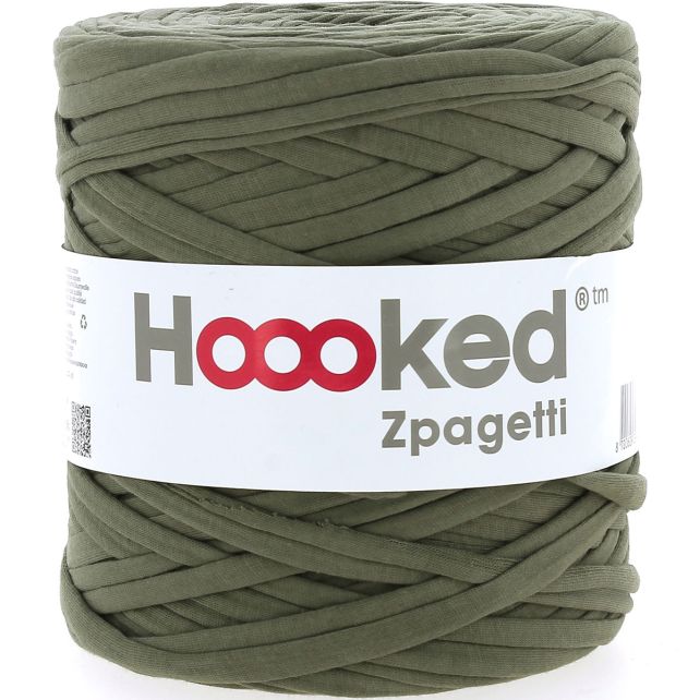 Zpagetti Cotton Yarn Olive Bag