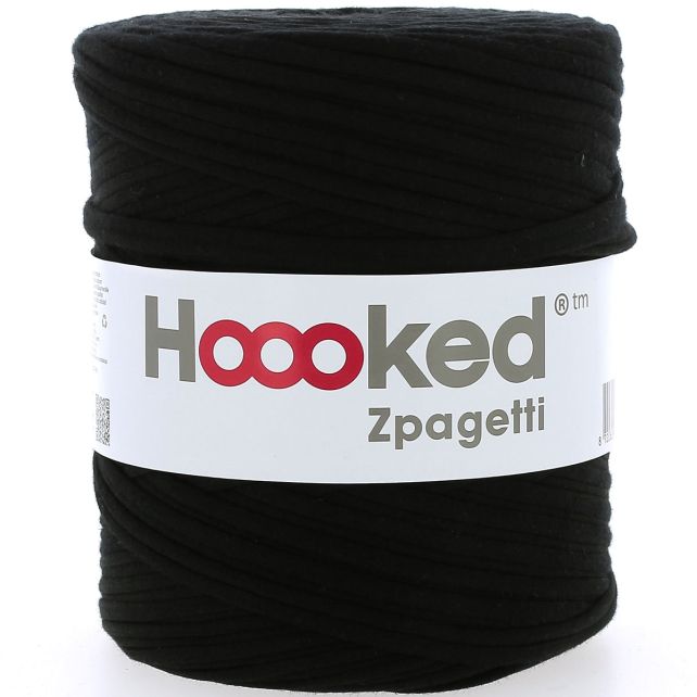 Zpagetti Cotton Yarn Black Engine
