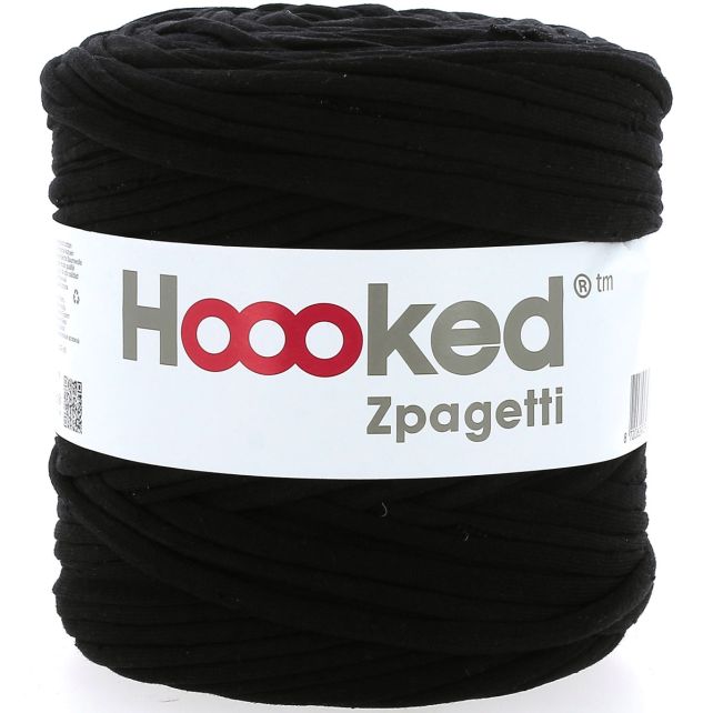 Zpagetti Cotton Yarn Black Motors