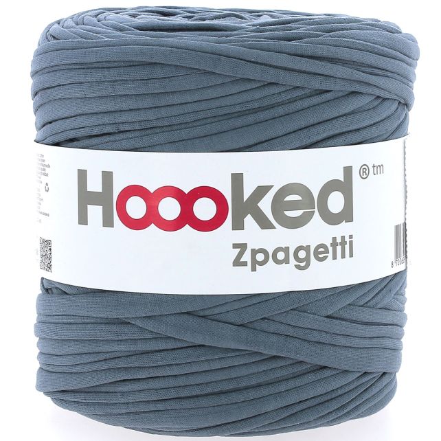 Zpagetti Cotton Yarn Blue T-Shirt