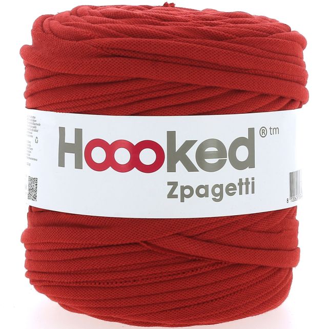 Zpagetti Cotton Yarn Red Polo