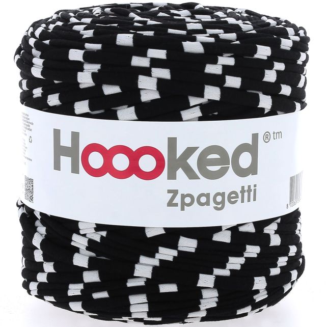 Zpagetti Cotton Yarn Black And White
