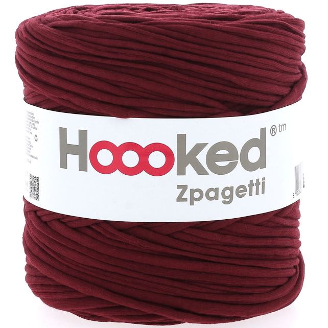Zpagetti Cotton Yarn Roses Bordeaux