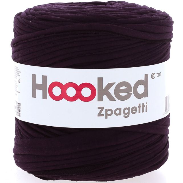 Zpagetti Cotton Yarn Purple Of Black