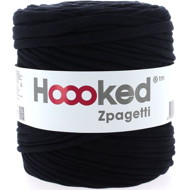 Zpagetti Cotton Yarn Black Festival