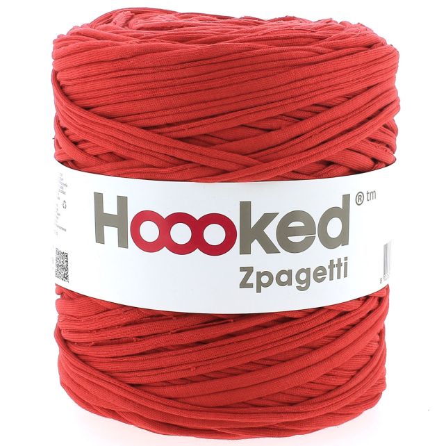 Zpagetti Cotton Yarn Red Cap