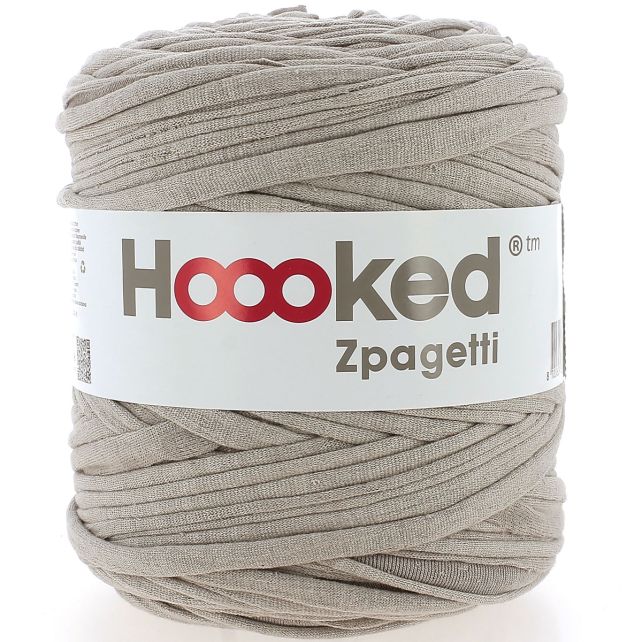 Zpagetti Cotton Yarn Taupe Lace