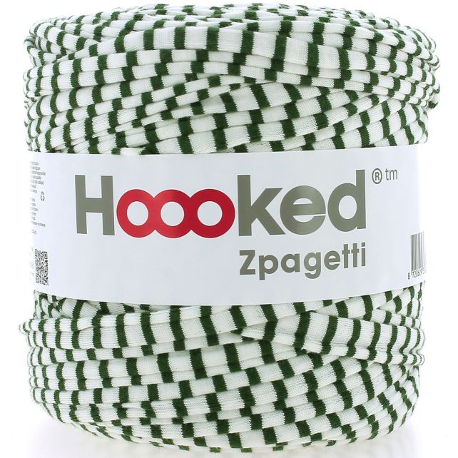 Zpagetti Cotton Yarn Green Candy Cane