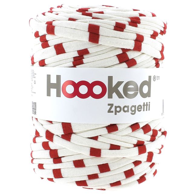 Zpagetti Cotton Yarn Red Lines