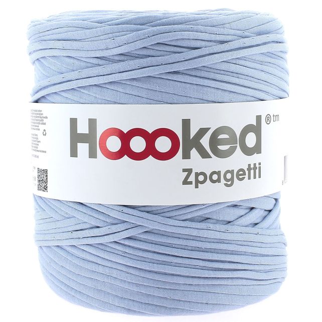 Zpagetti Cotton Yarn Chemise Bleu