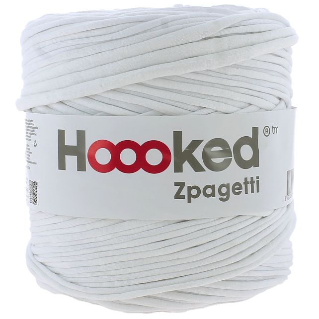 Zpagetti Cotton Yarn White Weddind Dress