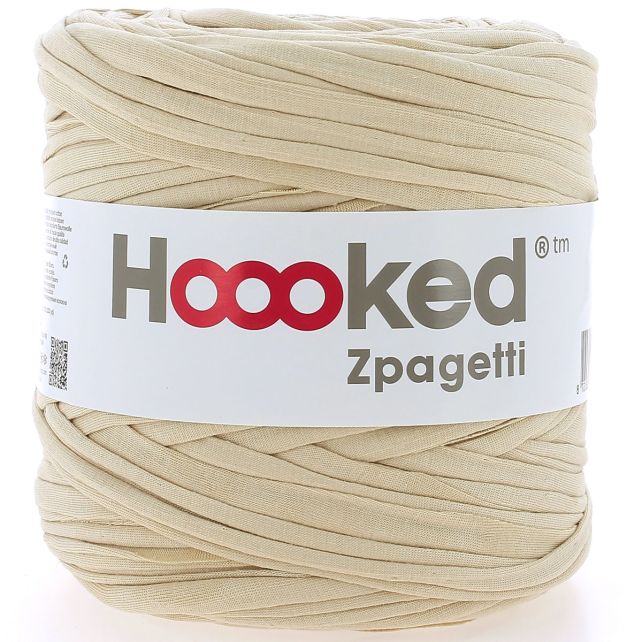 Zpagetti Cotton Yarn Beige Dress