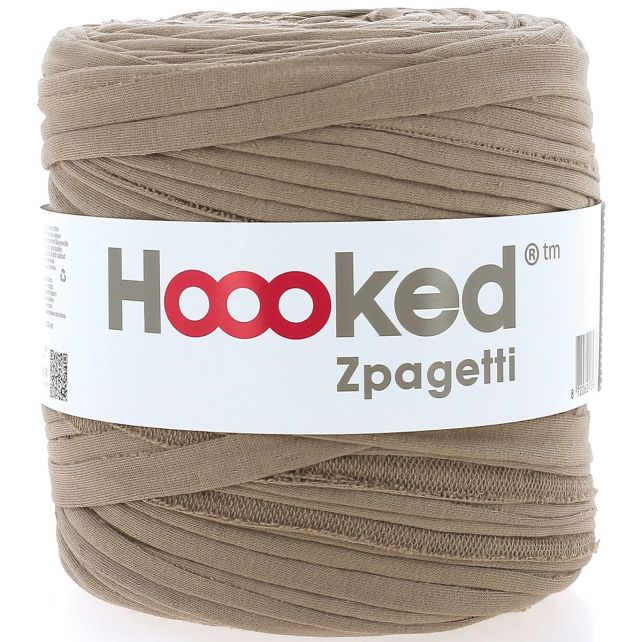 Zpagetti Cotton Yarn Taupe Model