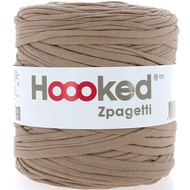 Zpagetti Cotton Yarn Taupe Cream