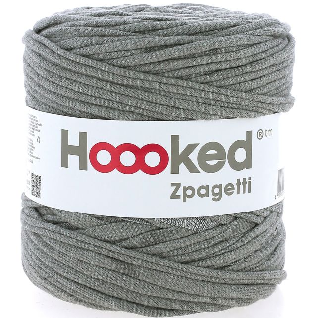 Zpagetti Cotton Yarn Grey Blanket