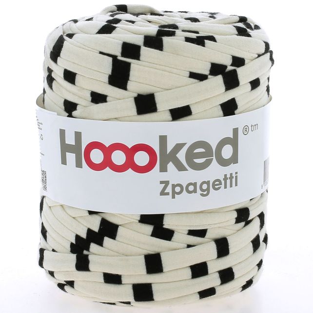 Zpagetti Cotton Yarn Black To White