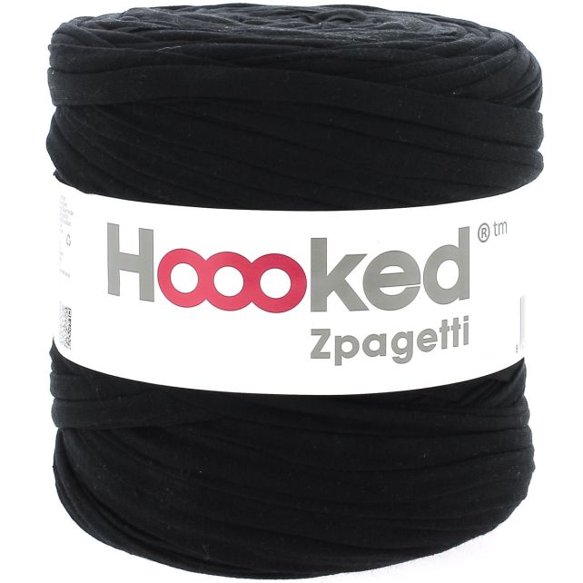 Zpagetti Cotton Yarn Black Jet