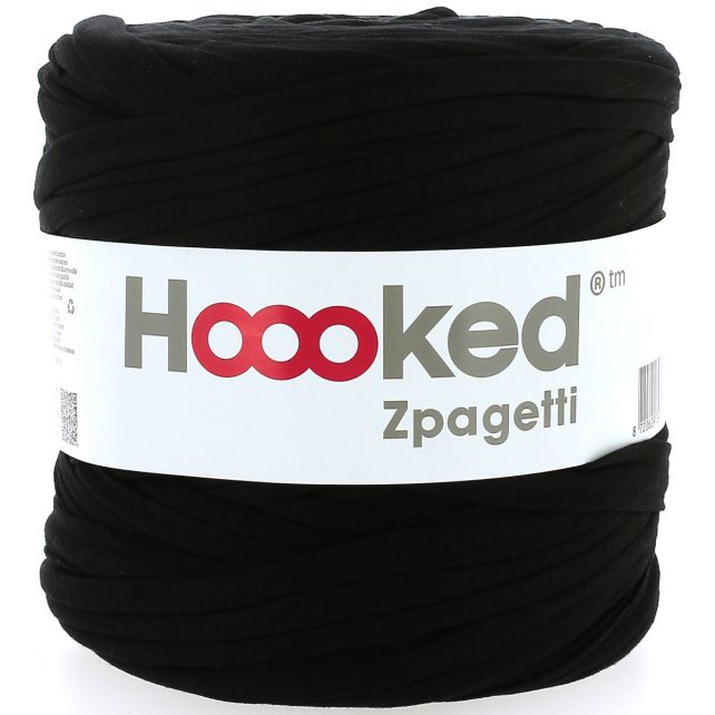 Zpagetti Cotton Yarn Man In Black