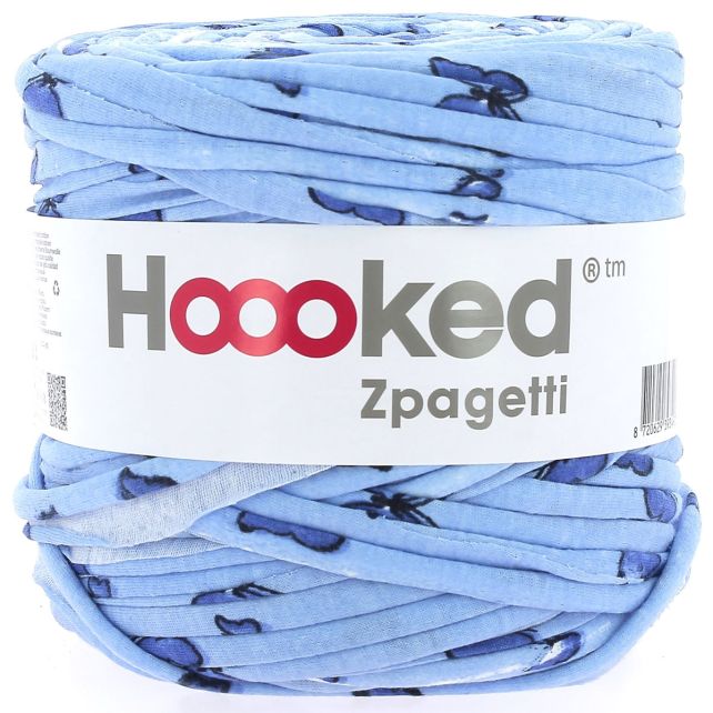 Zpagetti Cotton Yarn Blue Butterfly