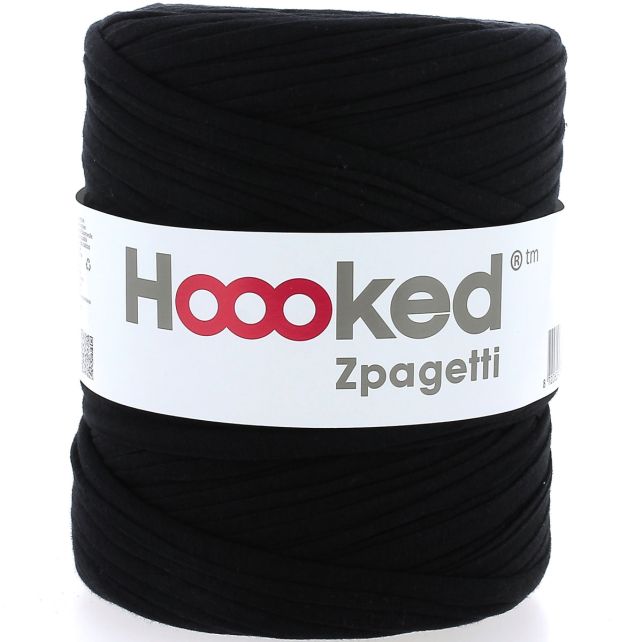 Zpagetti Cotton Yarn Black Tape
