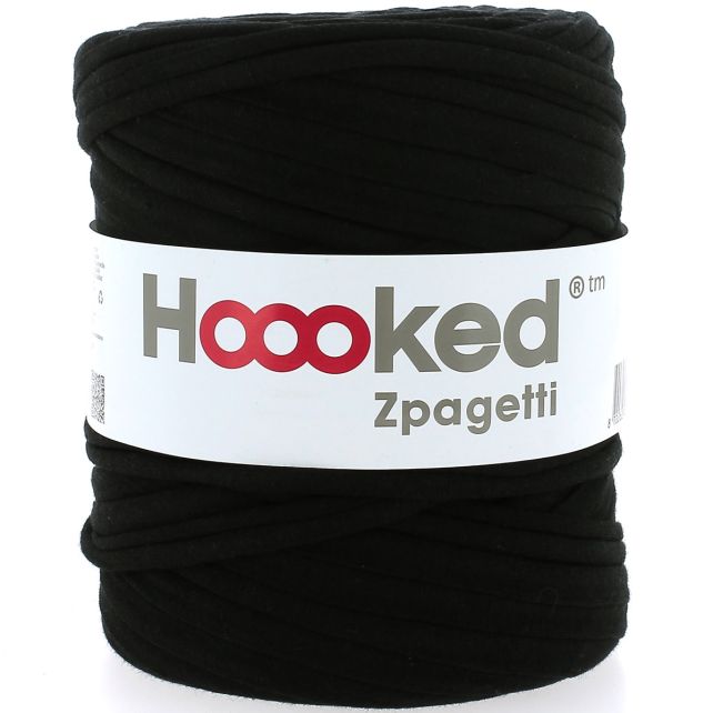 Zpagetti Cotton Yarn Black Solution
