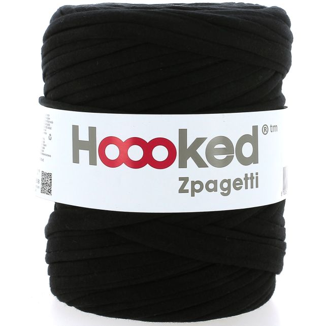 Zpagetti Cotton Yarn Black Fashion