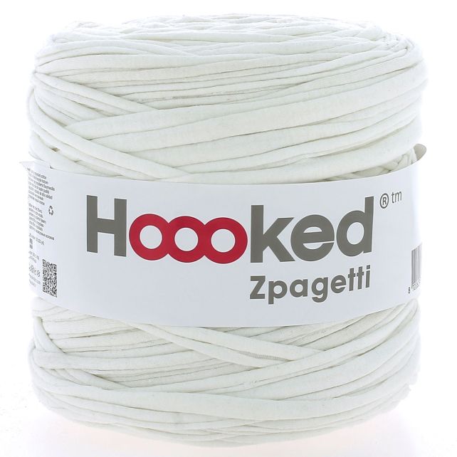 Zpagetti Cotton Yarn White Tulip