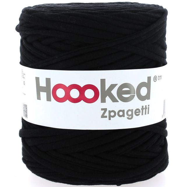 Zpagetti Cotton Yarn Black Strick