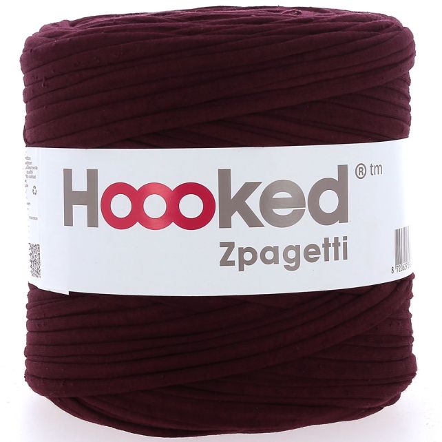 Zpagetti Cotton Yarn Bordeaux Table Runner