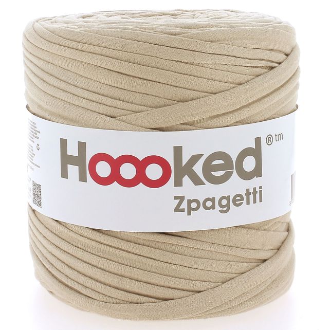 Zpagetti Cotton Yarn Simple Beige