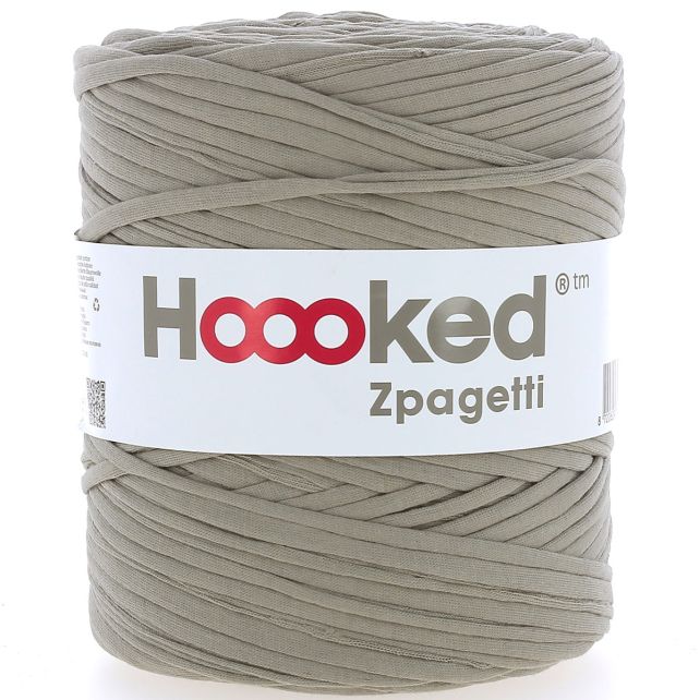 Zpagetti Cotton Yarn Taupe Dress