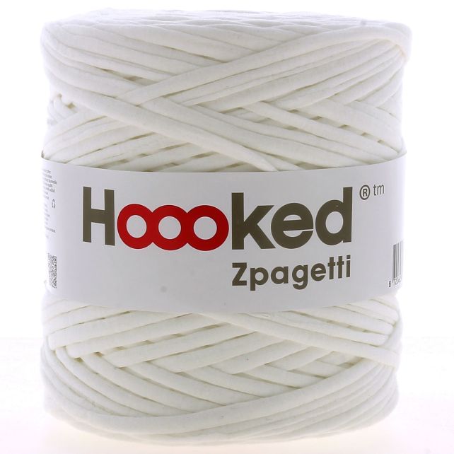 Zpagetti Cotton Yarn White Dress