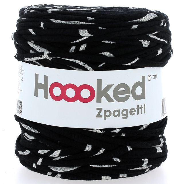 Zpagetti Cotton Yarn Black and White
