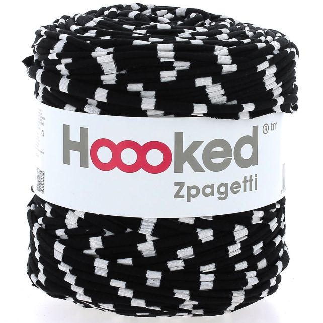 Zpagetti Cotton Yarn Black To White