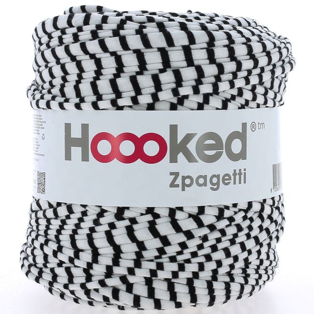 Zpagetti Cotton Yarn Black And White Festival