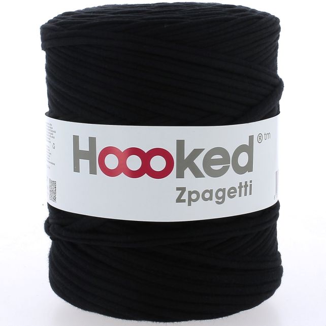 Zpagetti Cotton Yarn Black Ball