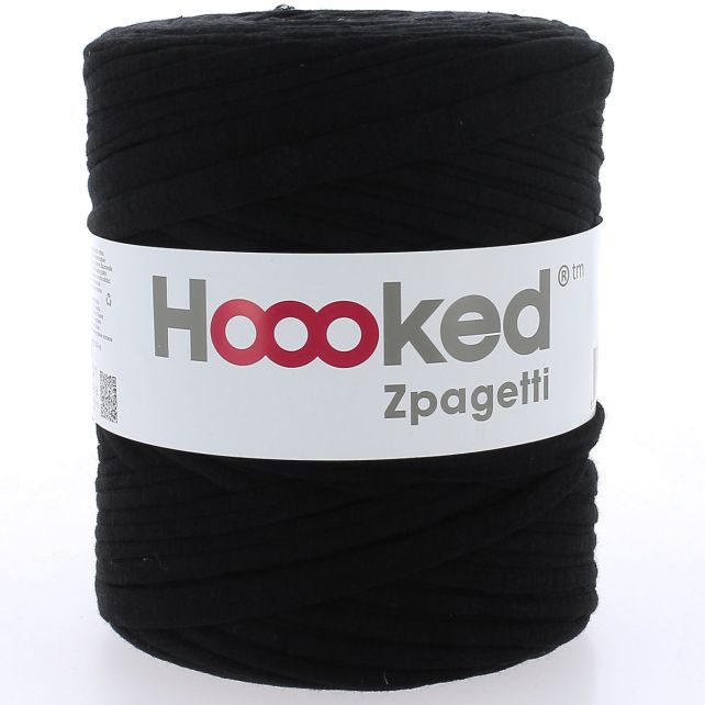 Zpagetti Cotton Yarn Black Vanilla