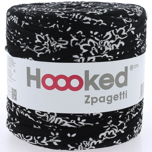 Zpagetti Cotton Yarn White Flowers