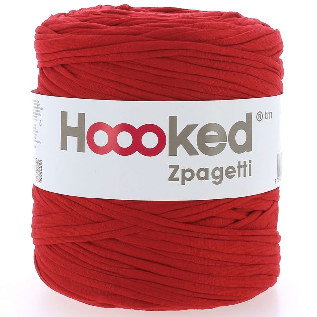 Zpagetti Cotton Yarn Red Stop