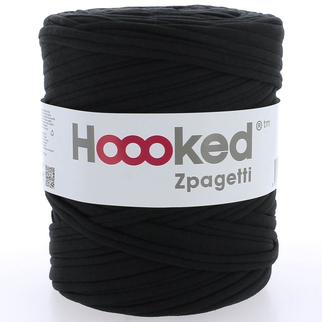 Zpagetti Cotton Yarn Black Boot