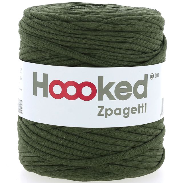 Zpagetti Cotton Yarn Olive Lace