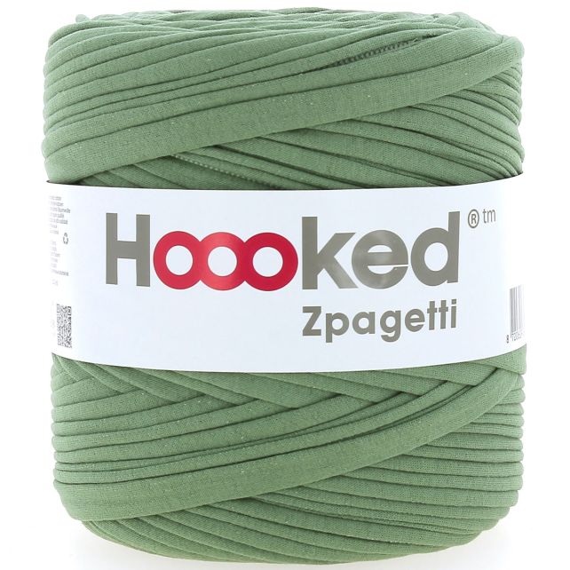 Zpagetti Cotton Yarn Green Bag