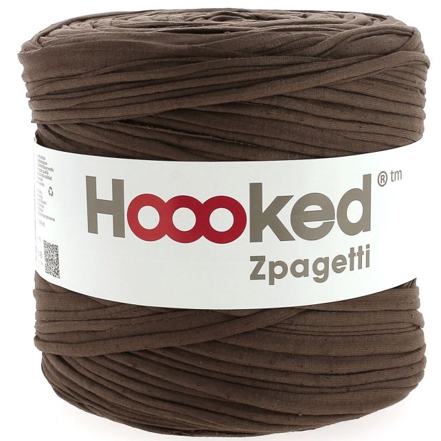 Zpagetti Cotton Yarn Brown Bag