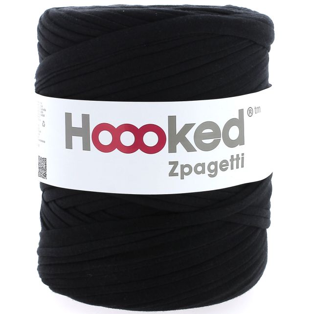Zpagetti Cotton Yarn Asphalt Black