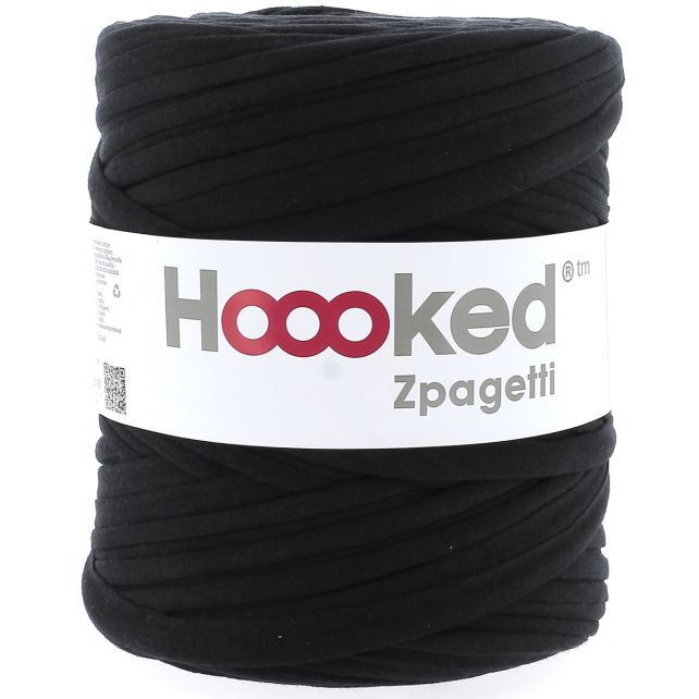 Zpagetti Cotton Yarn Black Fabio