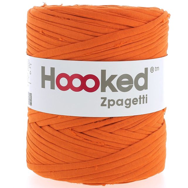 Zpagetti Cotton Yarn Scraped Orange