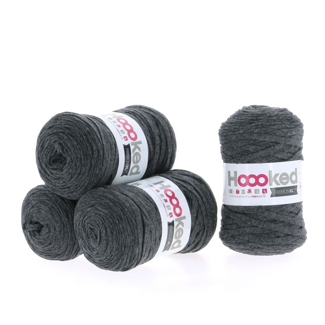 RibbonXL Set Charcoal Anthracite 4 Bobbins